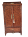 Armoire miniature en noyer Burr