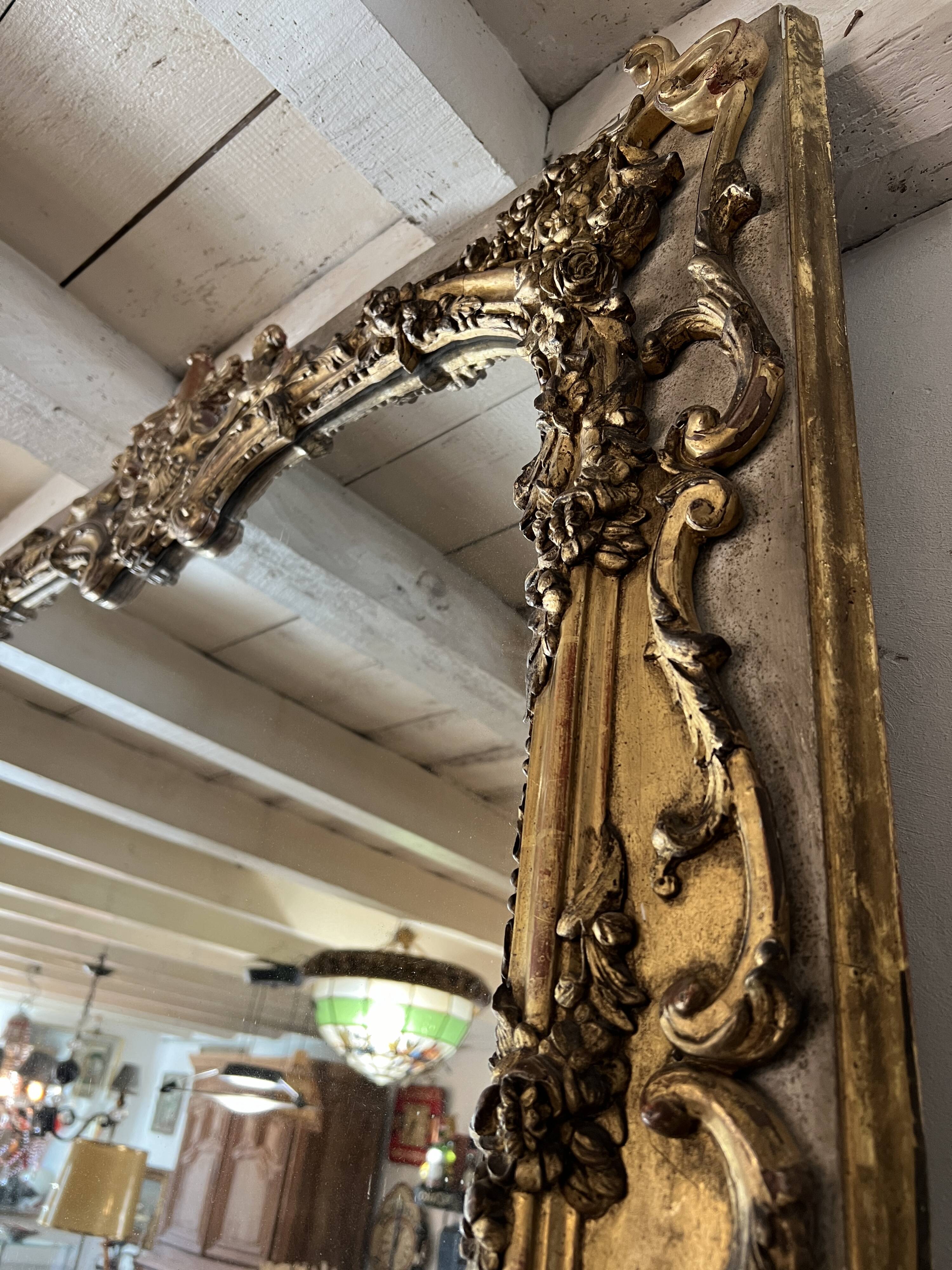 18th Century Golden Mirror