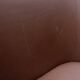 Vitra Suita Club Armchair Brown Leather Armchair