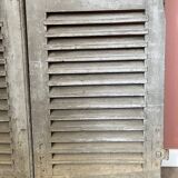 Pair of antique shutters