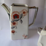 Cafetière carrée et sucrier
