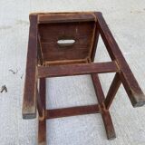 Workshop stool with solid wood handle 46cm