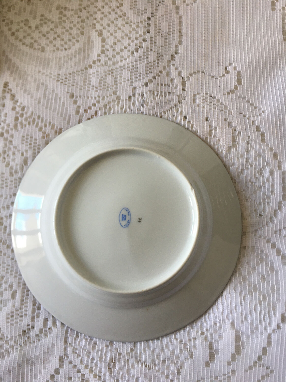 Lot of 11 porcelain dessert plates Alba Julia Romania