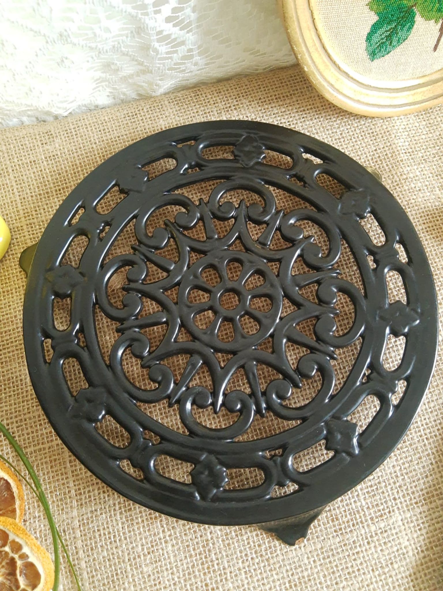 Cast iron underbody Decotec France vintage