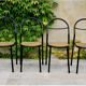 Paire de chaises Mobilor vintage du milieu XX°
