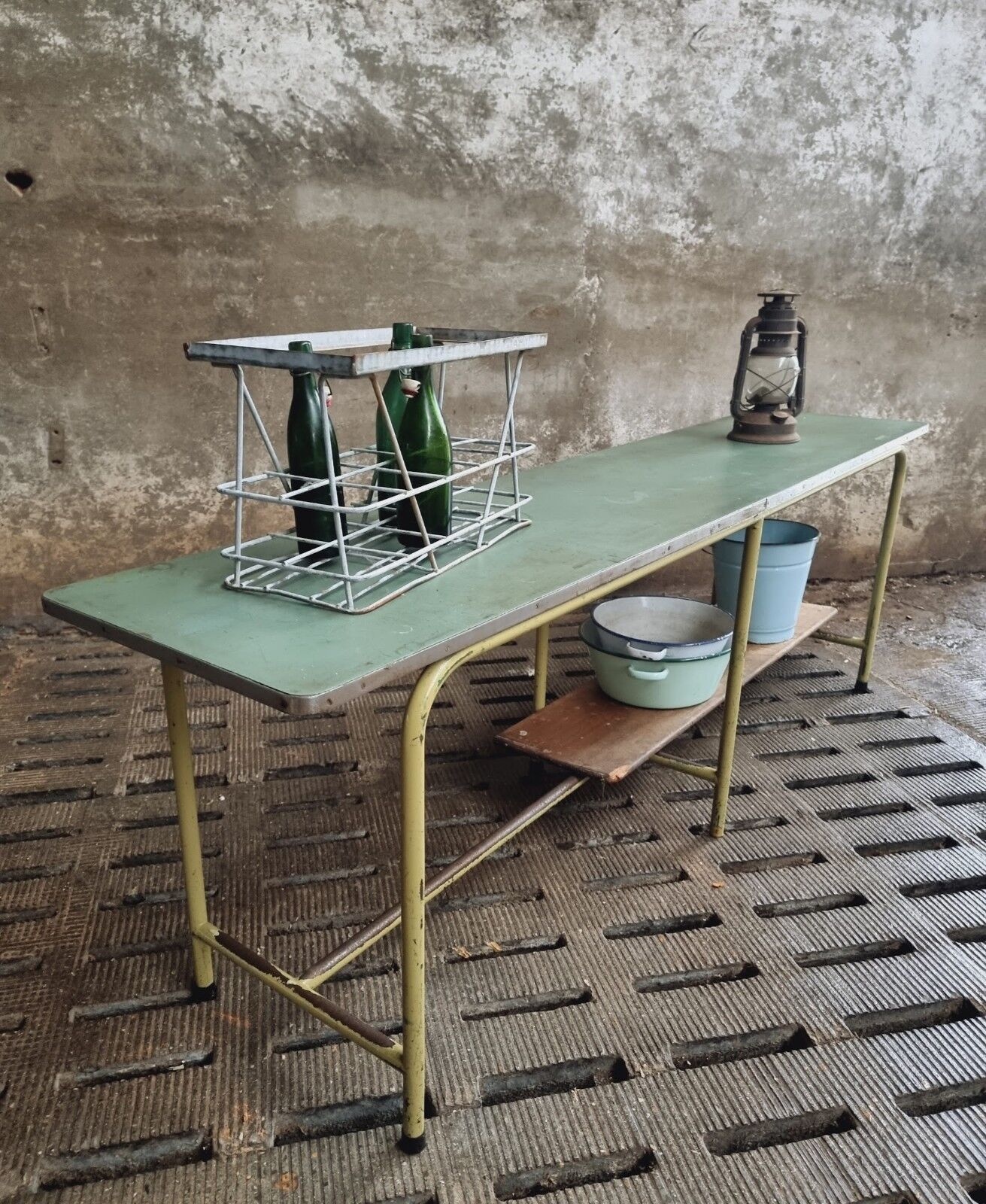 Industrial table dining table school table work table