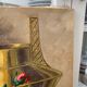 Ancienne peinture de roses