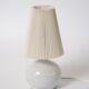 Terracotta lamp signed