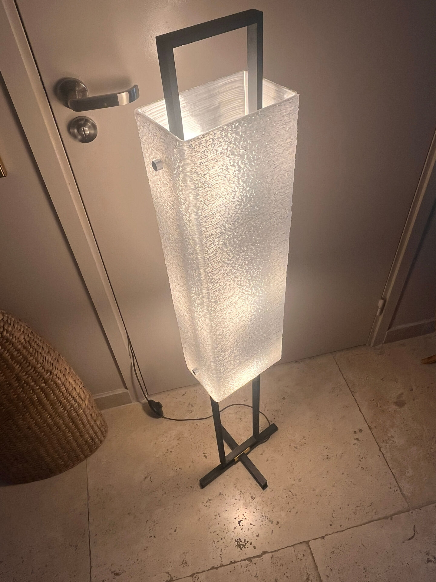 1960s design floor lamp for Arlus