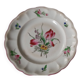 Flat plate from Lunéville with Keller and Guerin KG coat of arms