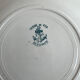 Assiette creuse en terre de fer LG Récamier