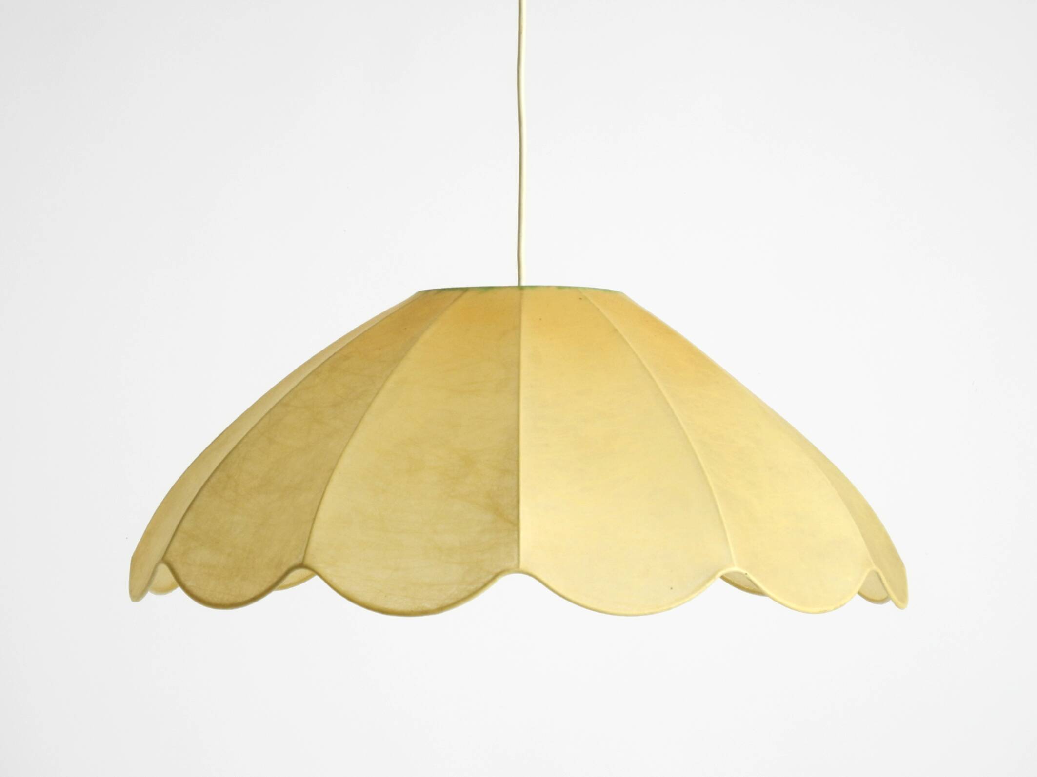60er XL Cocoon pendant lamp in very good original vintage condition