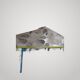 Beautiful desk lamp stilnovo by joe colombo 1970 chrome metal