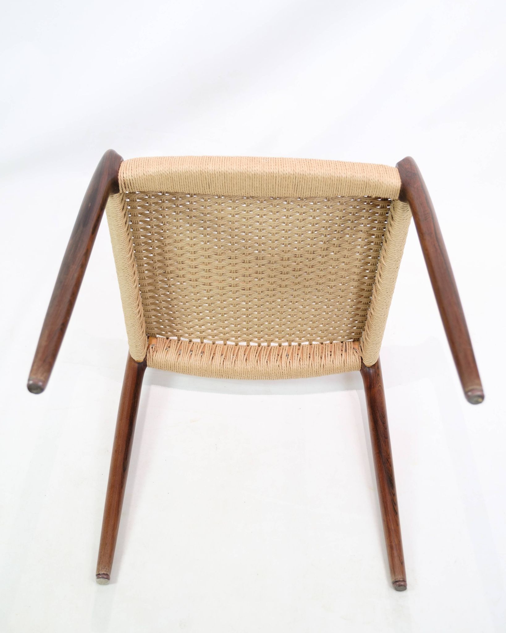 Set Of 6 Dining Chairs Model 78 Made In Rosewood By N. O Møller From 1950s