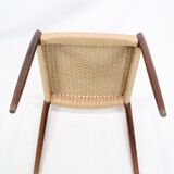 Set Of 6 Dining Chairs Model 78 Made In Rosewood By N. O Møller From 1950s