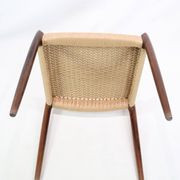 Set Of 6 Dining Chairs Model 78 Made In Rosewood By N. O Møller From 1950s