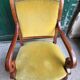 Pair of armchairs with mahogany restoration of the XlX th century