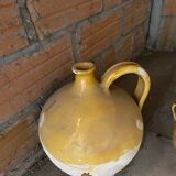 Varnish pot late 19th very good condition h37cm