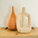 Moroccan pottery Tamegroute blanche
