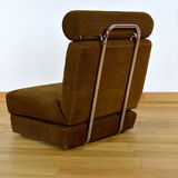 Vintage convertible armchair in bed 1970