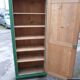 Cabinet 1 door in old fir green patina
