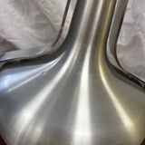 Vintage 70s silver lamp