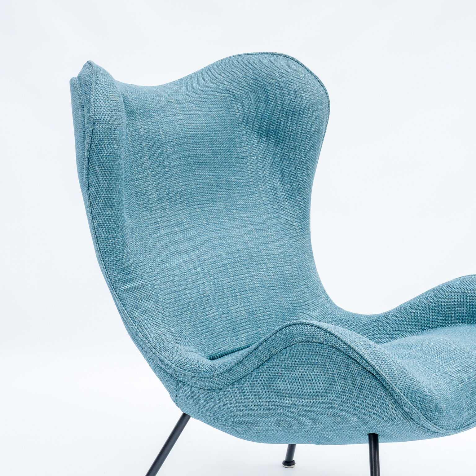 Armchair Madame, 50s, blue