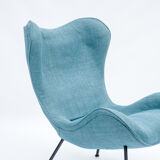 Armchair Madame, 50s, blue