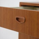 Commode en teck des années 60