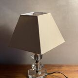 Glass foot lamp