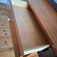 Vintage sideboard, old television cabinet, retro dressing table