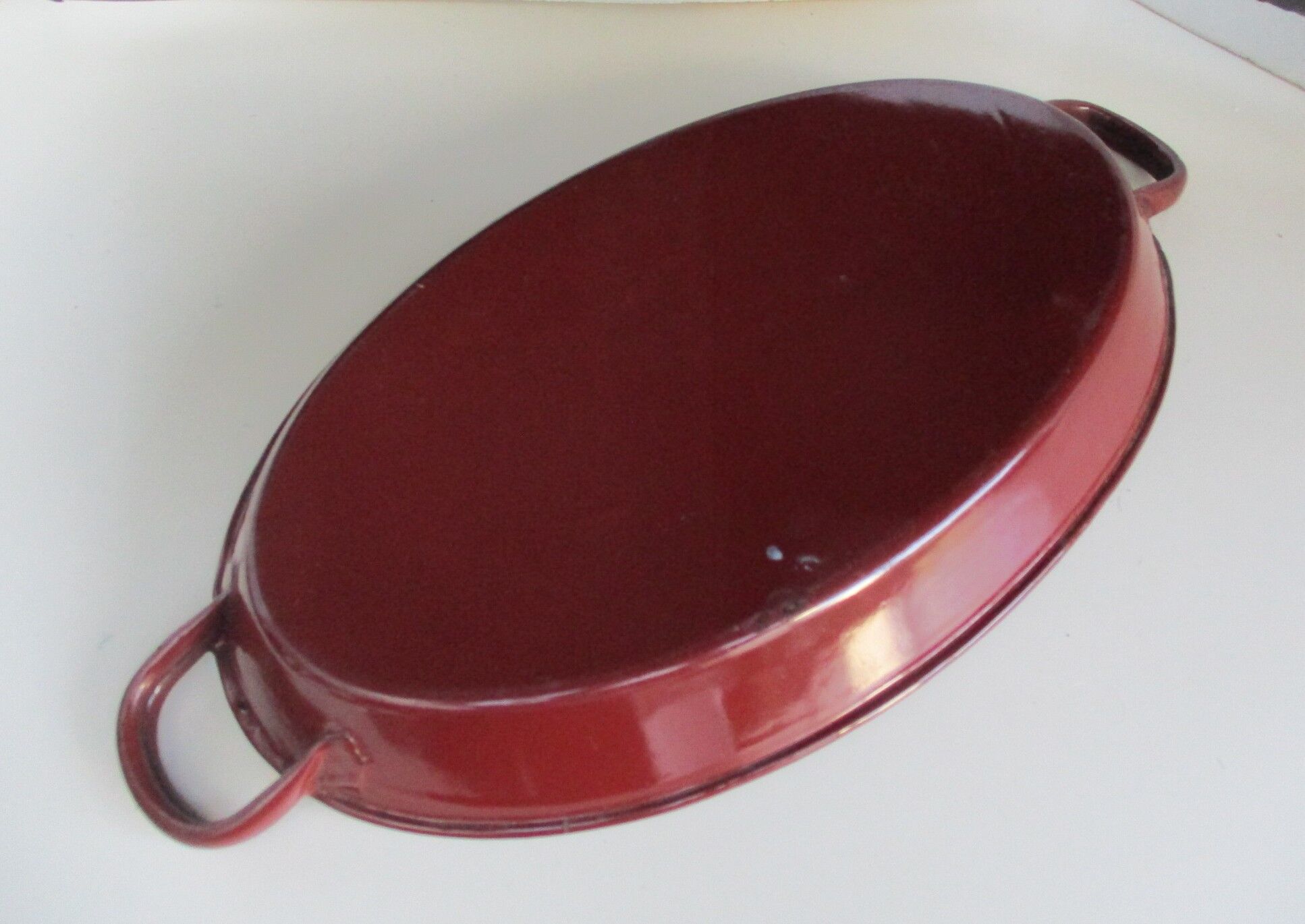 Ancienne Cocotte En Fonte émaillée Beige Avec Couvercle – Idéale Pour Gaz Et Tous Feux
