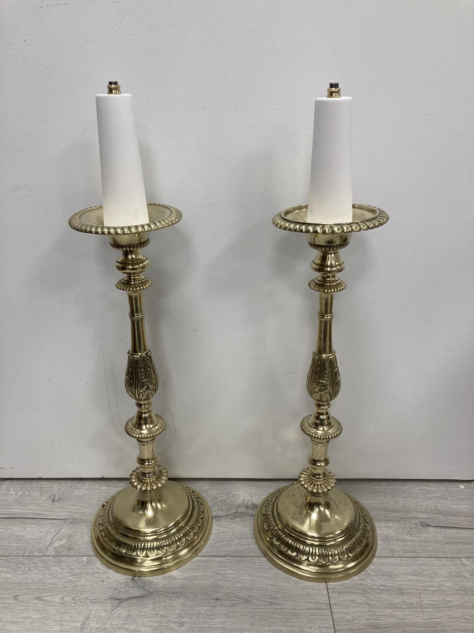 Paire de chandeliers