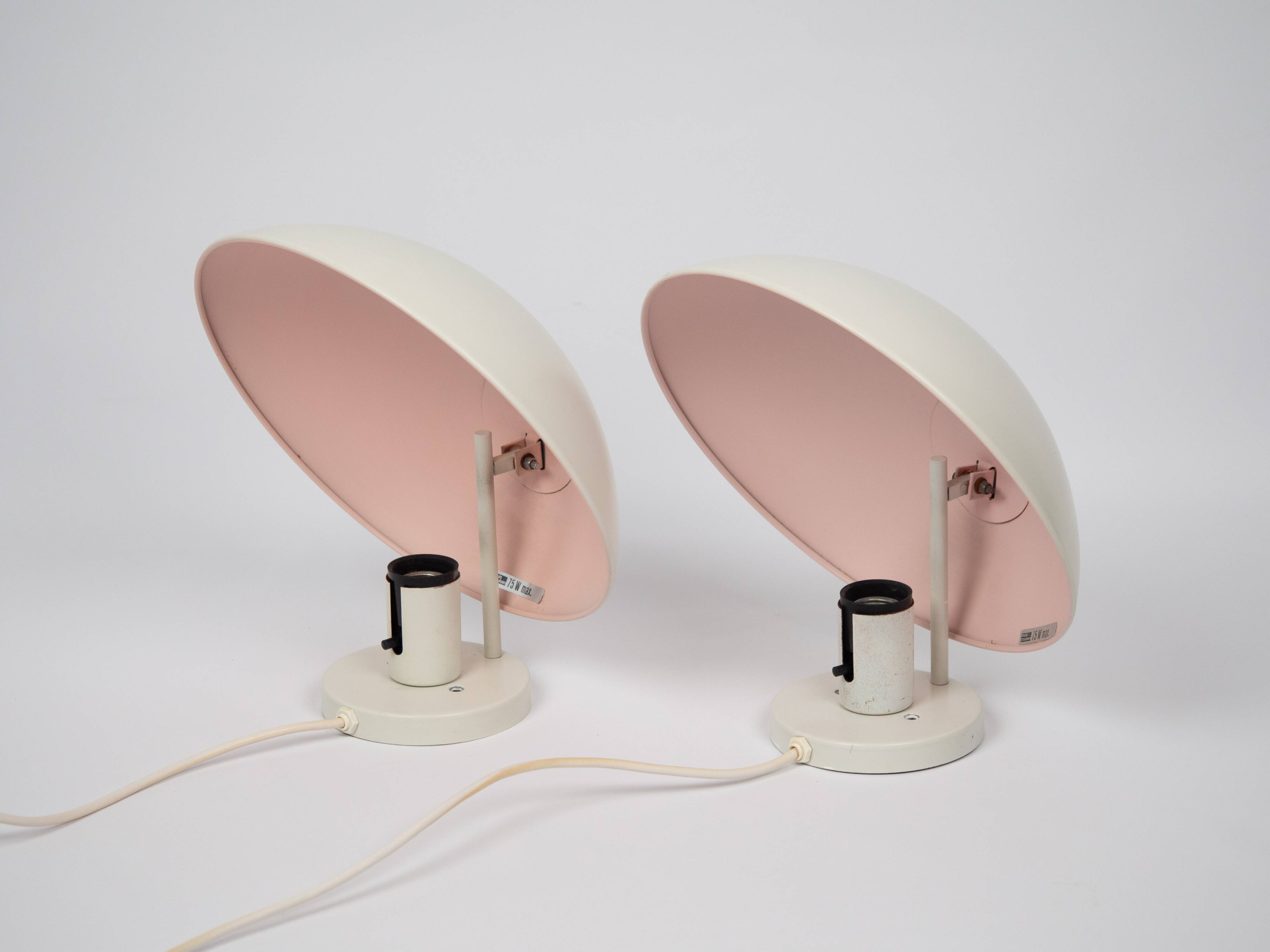 Pair of 2 wall lamps PH Hat by Poul Henningsen, Louis Poulsen, 1961