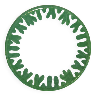 Medium plate - Cineraria green border