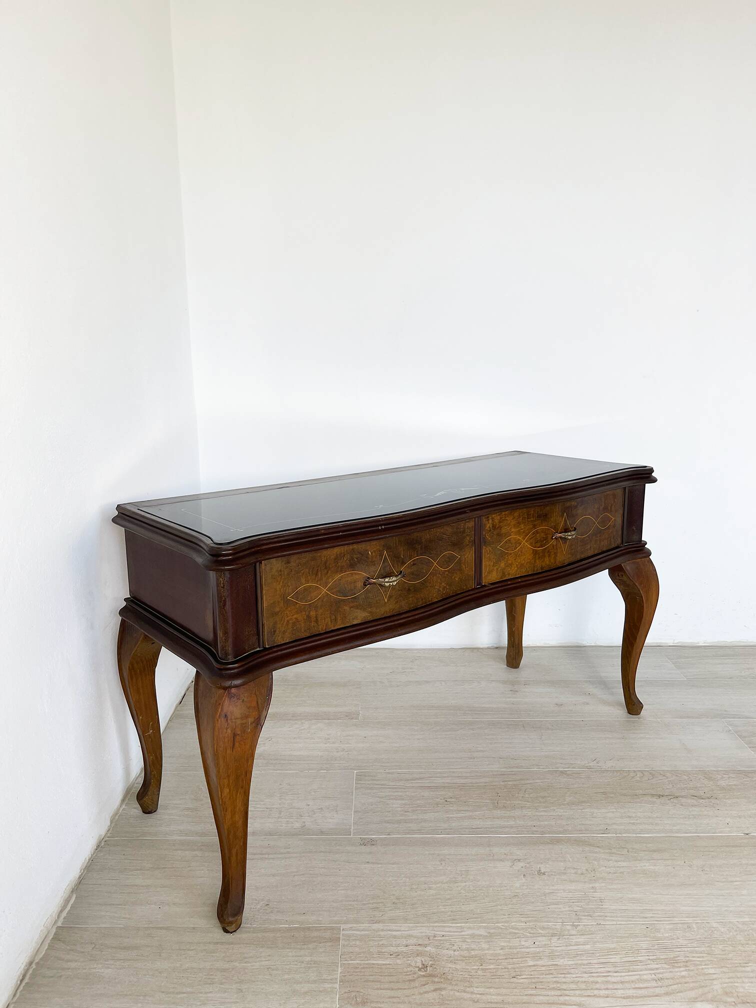 Console italienne/table pétinuse des années 1950