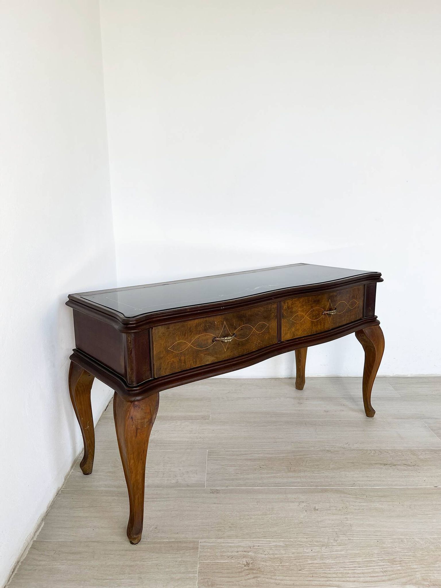 Console italienne/table pétinuse des années 1950