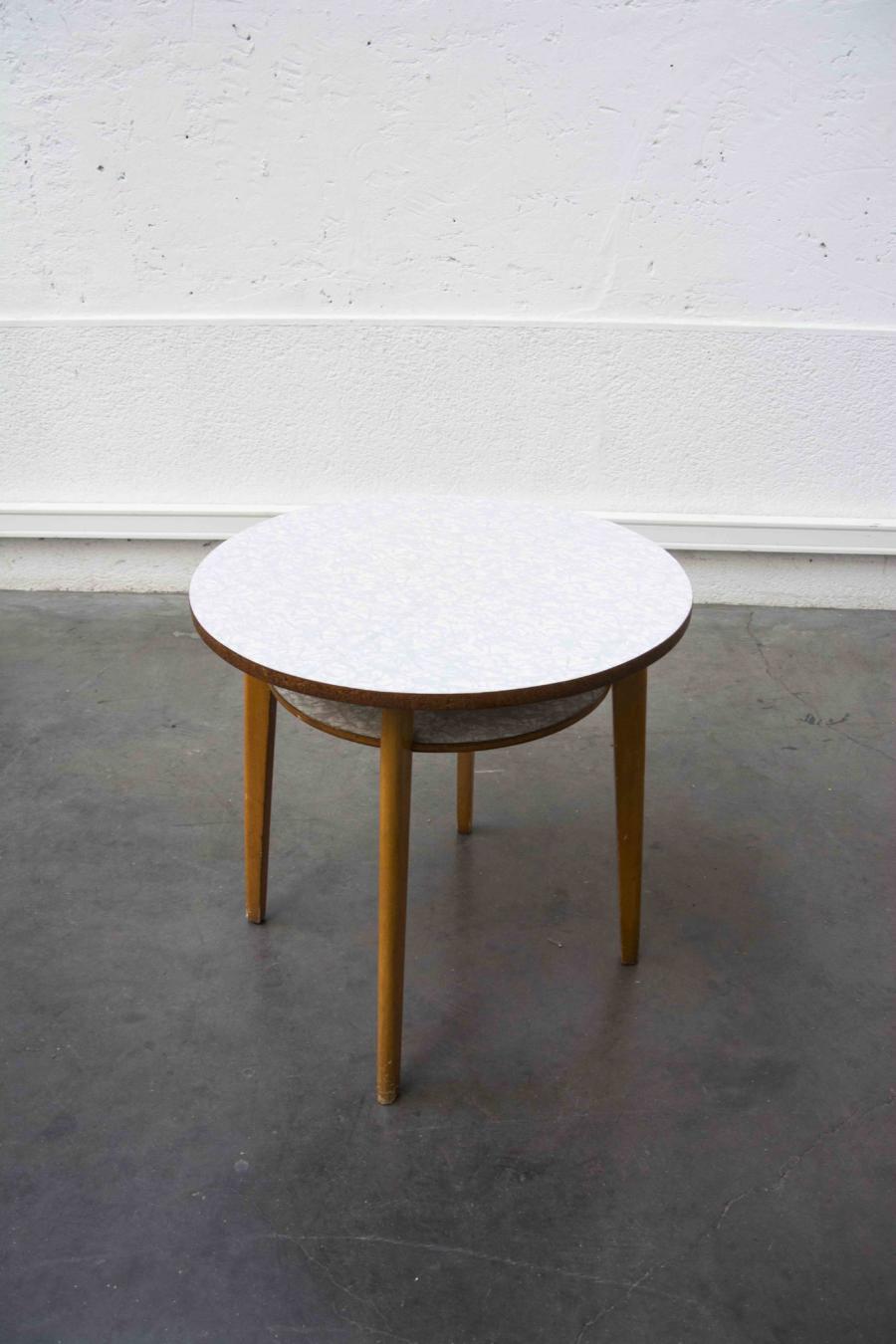 Formica side table