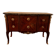 18th-century commode in rosewood and amaranth veneer from Fontainebleau.