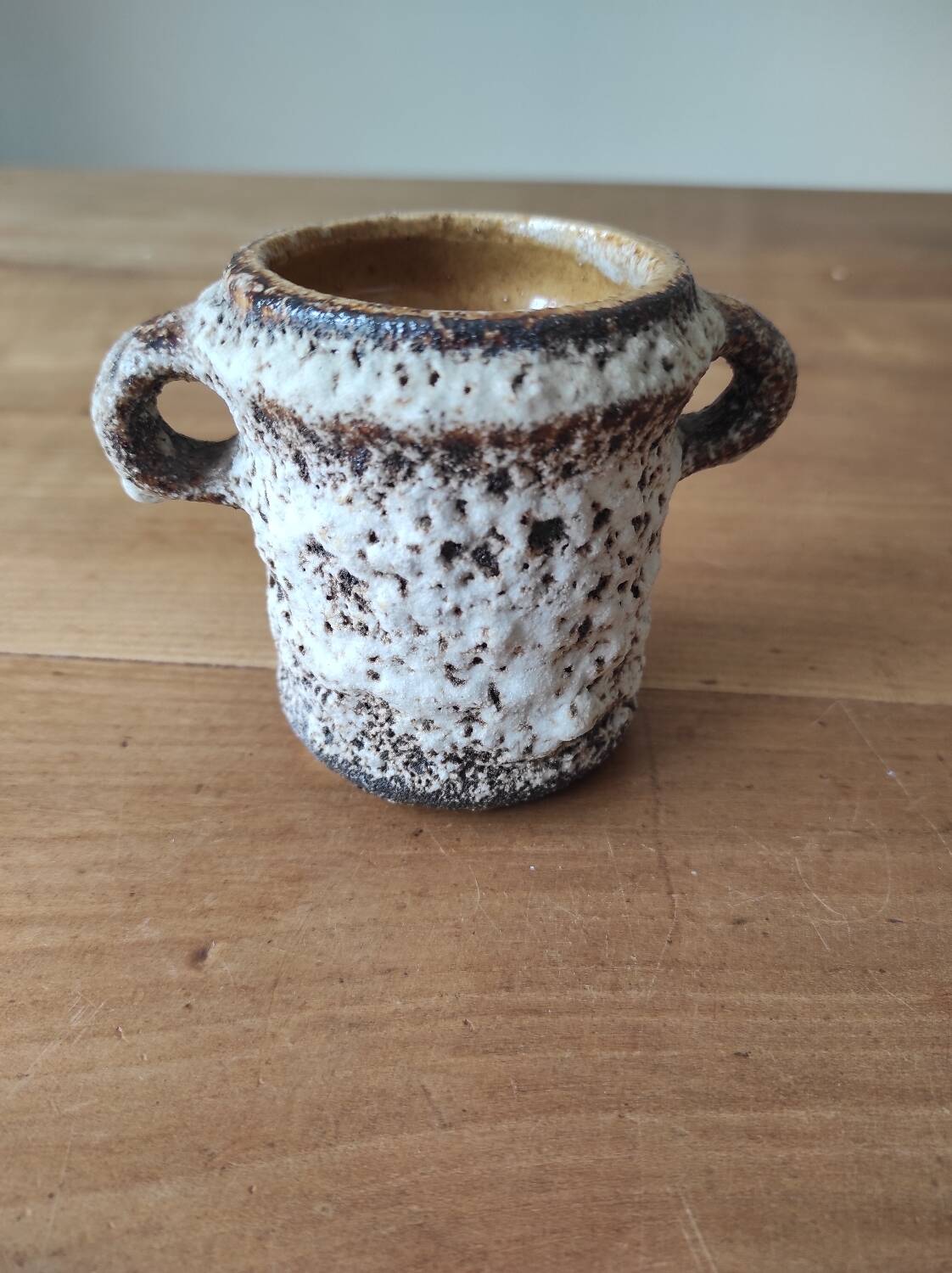 Small Fat Lava Vase