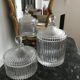 Duo of glass candy