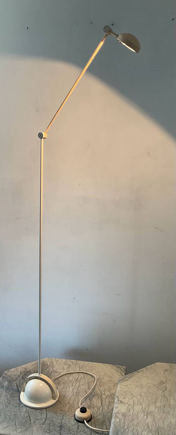 Vintage reading floor lamp from the 70s and 80s