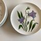 Set 11 assiettes fleurs Rorstrand Sweden Flora 1970