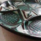 Set 6 compartment plates Robert Picault Vallauris