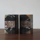 Art Deco French Marble Bookends, 1930s, Set of 2