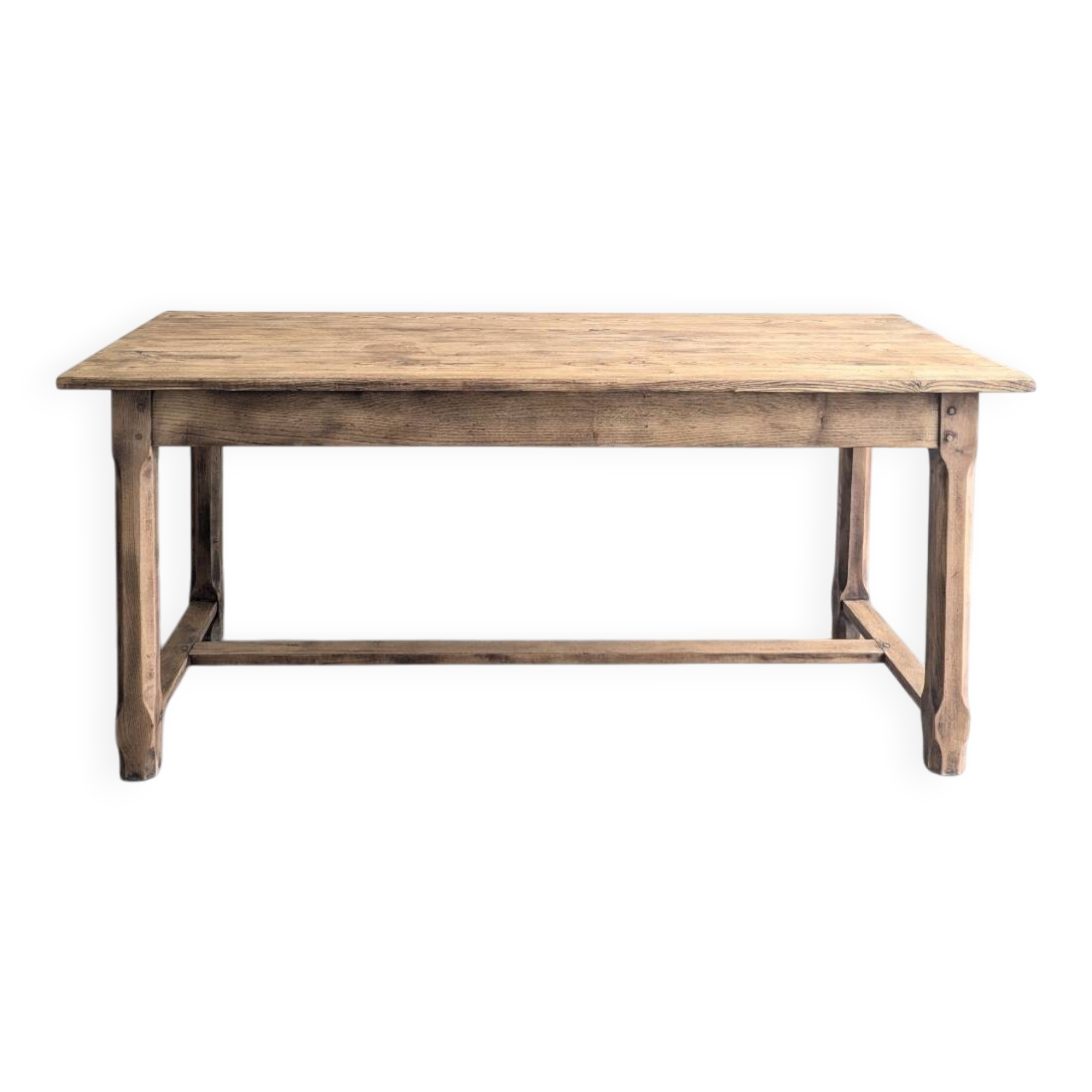 Solid oak farmhouse table