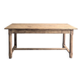 Solid oak farmhouse table