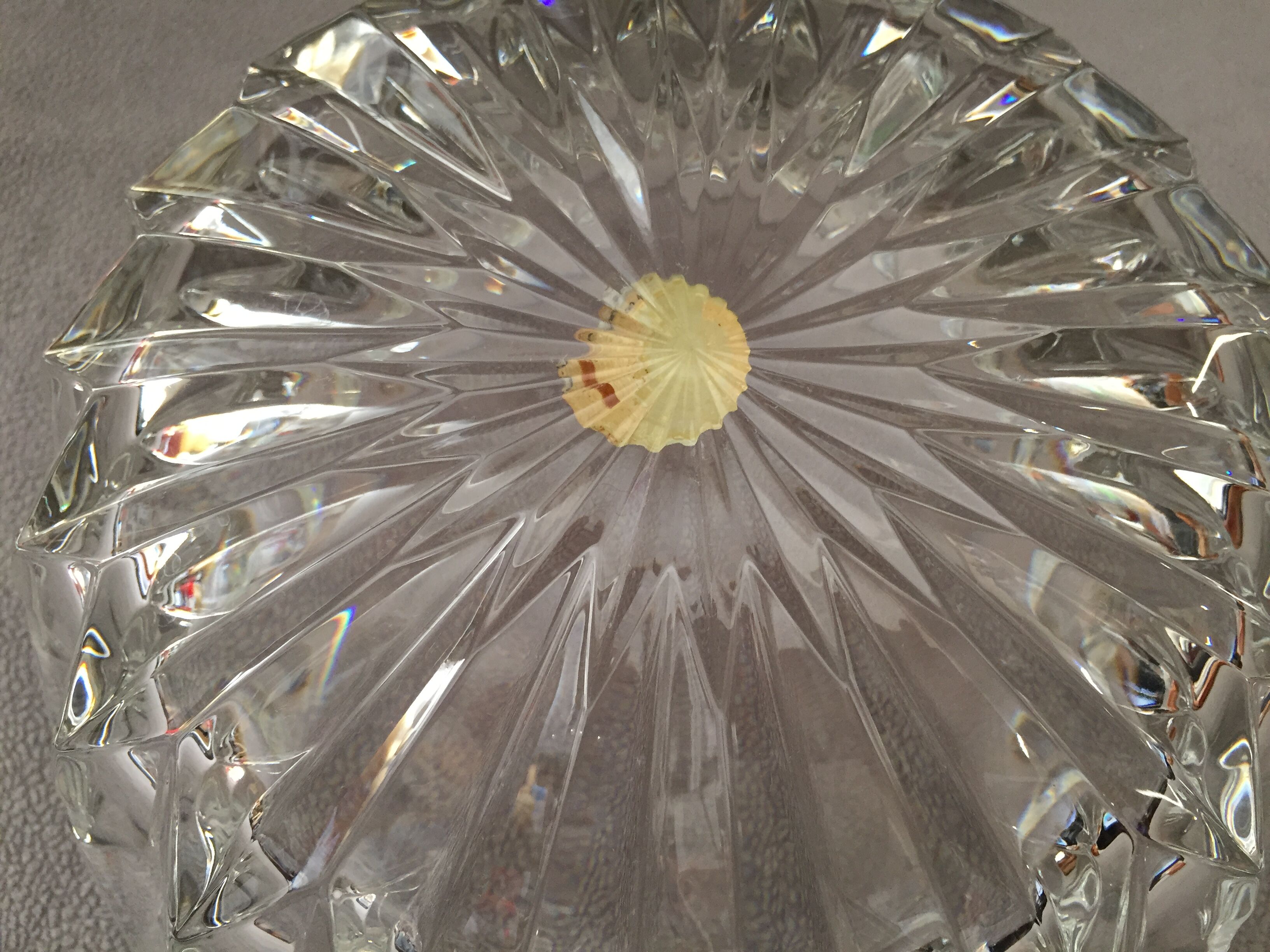 Crystal centerpiece cut villeroy & boch