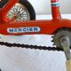 Foldable child tricycle Mercier orange vintage 70s
