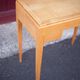 Wood desk, wood console